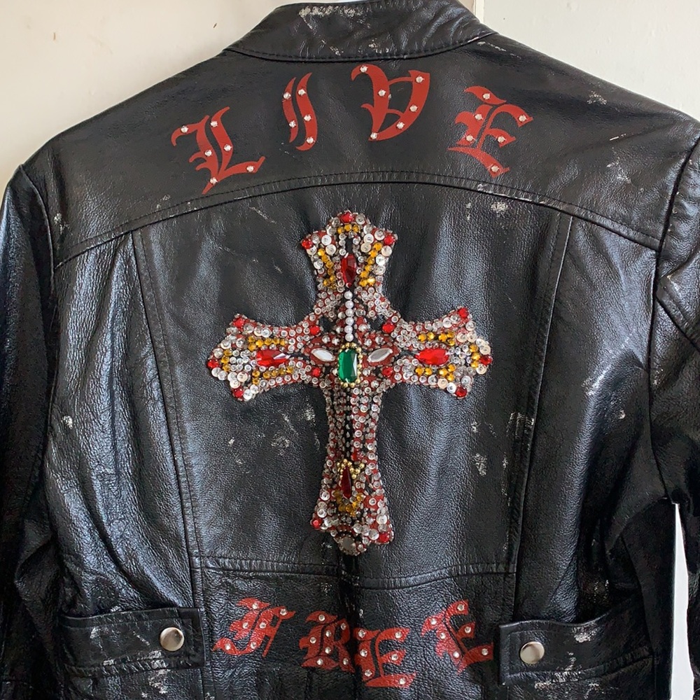 Leather jacket - Picture 4 of 5